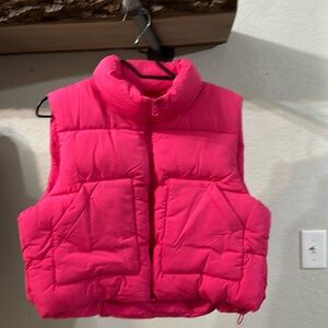 Pink vest